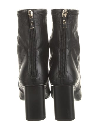 Christian Dior Cannage Pattern Leather Boots