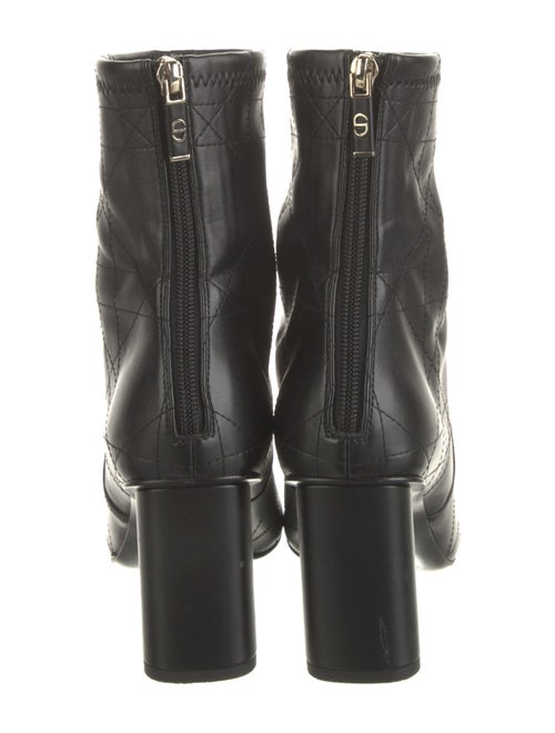 Christian Dior Cannage Pattern Leather Boots