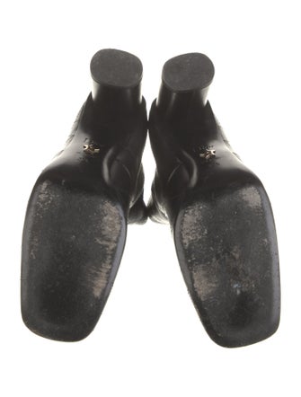 Christian Dior Cannage Pattern Leather Boots