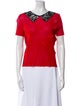 Christian Dior V-Neck Short Sleeve Polo
