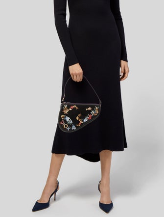 Christian Dior Nylon Saddle Pochette