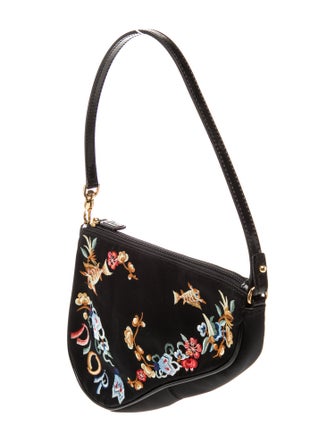 Christian Dior Nylon Saddle Pochette