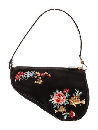 Christian Dior Nylon Saddle Pochette