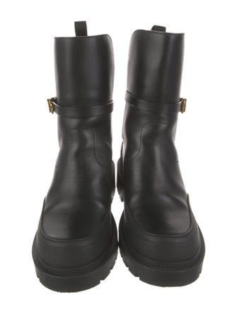 Christian Dior Leather Rain Boots