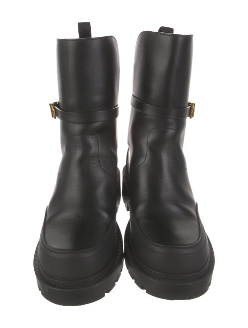 Christian Dior Leather Rain Boots