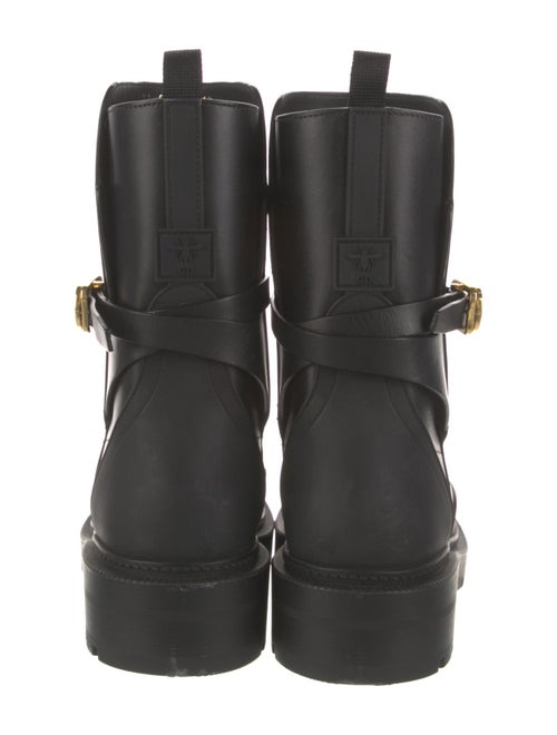 Christian Dior Leather Rain Boots