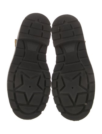 Christian Dior Leather Rain Boots