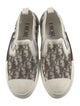 Christian Dior Nylon Printed Slingback Flats