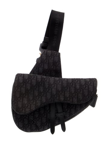 Dior MEN Messenger Bags Oblique Jacquard Crossbody Bag