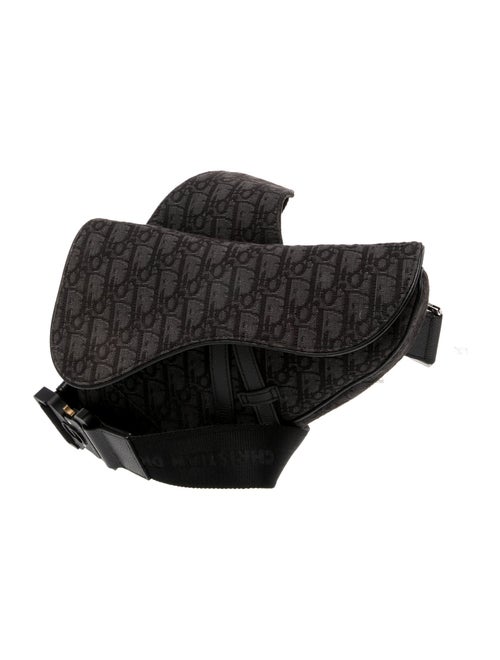 DIOR MEN Oblique Jacquard Crossbody Bag