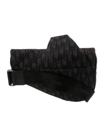 DIOR MEN Oblique Jacquard Crossbody Bag