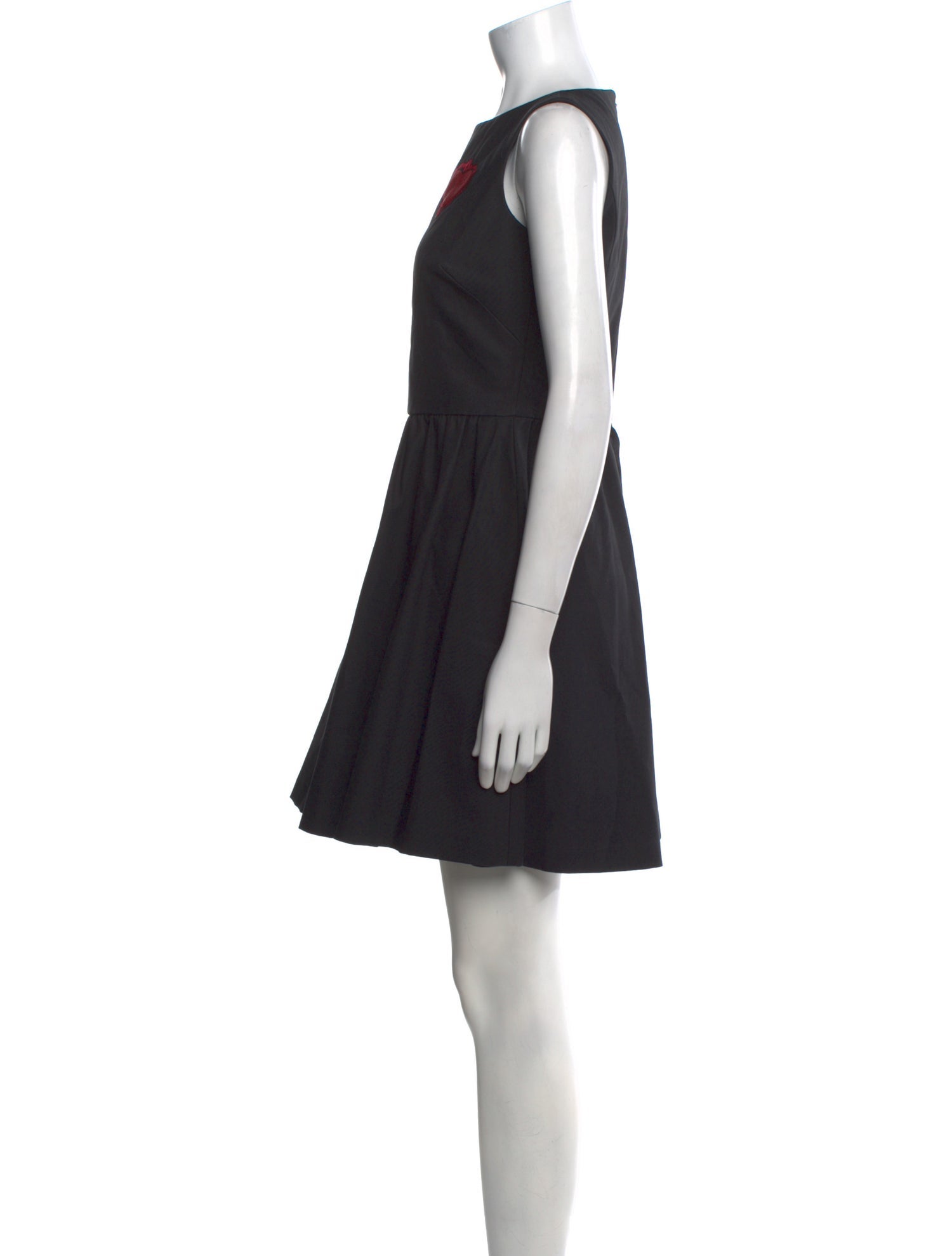 Christian Dior Bateau Neckline Mini Dress