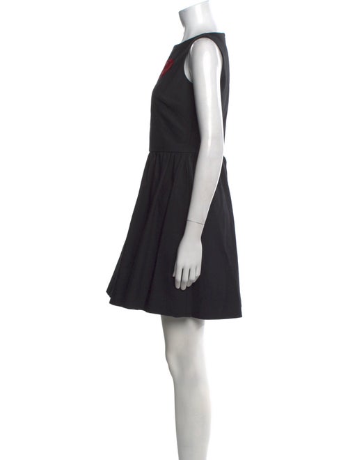 Christian Dior Bateau Neckline Mini Dress