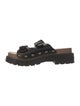 Christian Dior Leather Studded Accents Slides