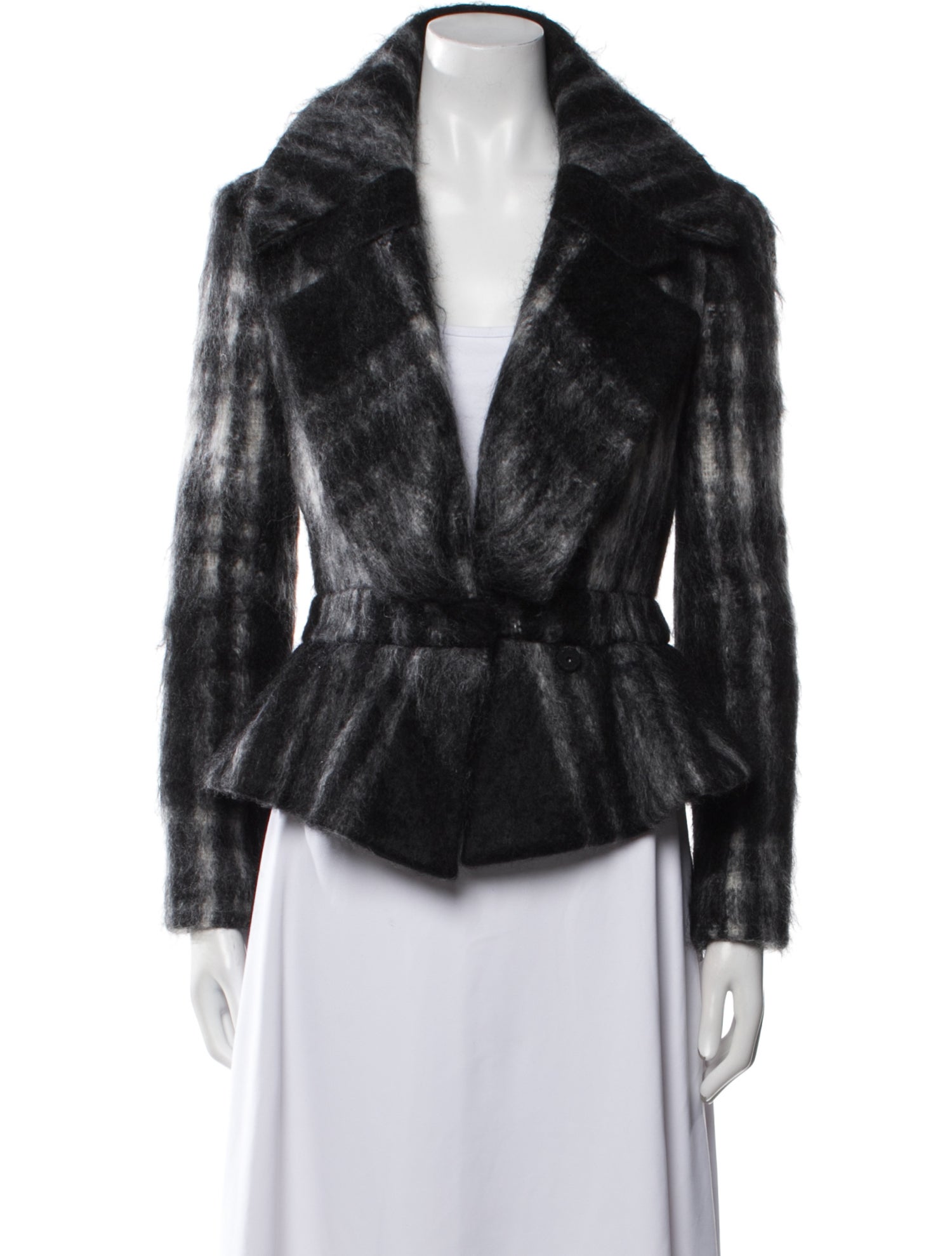 Christian Dior Faux Fur Jacket