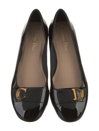 Christian Dior Patent Leather Flats