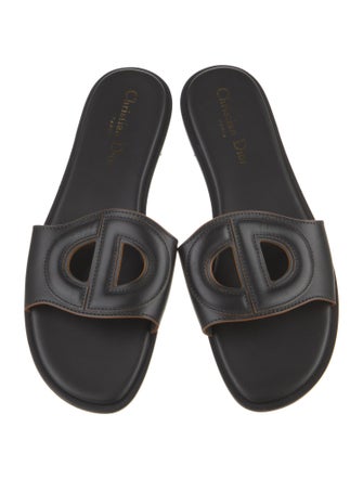 Christian Dior Leather Slides