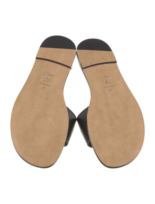 Christian Dior Leather Slides