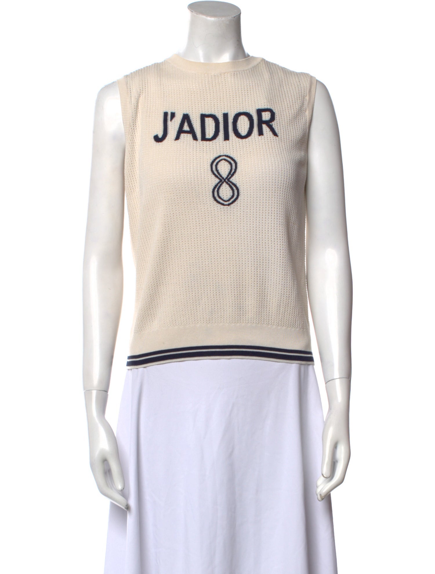 Christian Dior Graphic Print Crew Neck Sweater