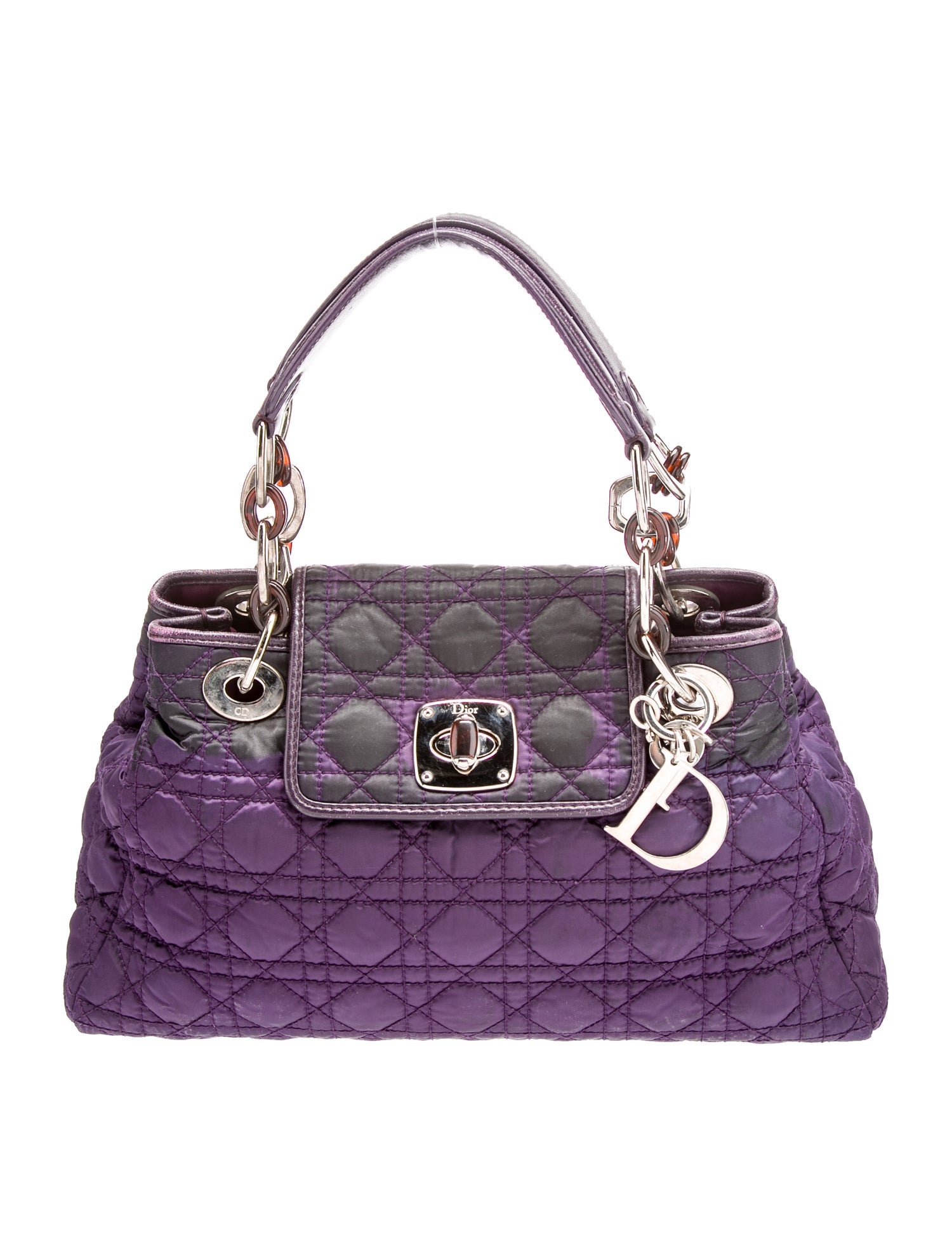 Christian Dior Cannage Top Handle Bag