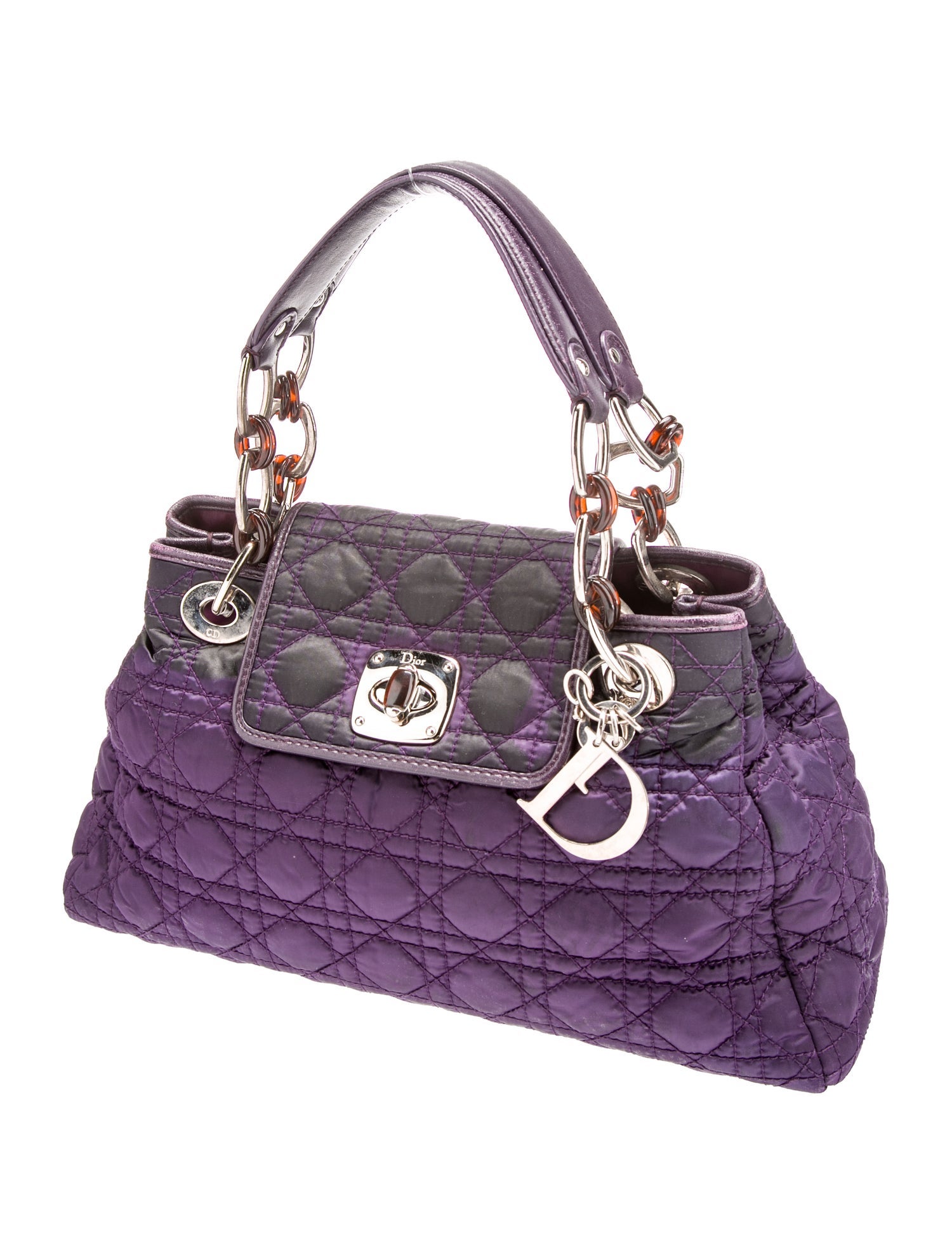 Christian Dior Cannage Top Handle Bag