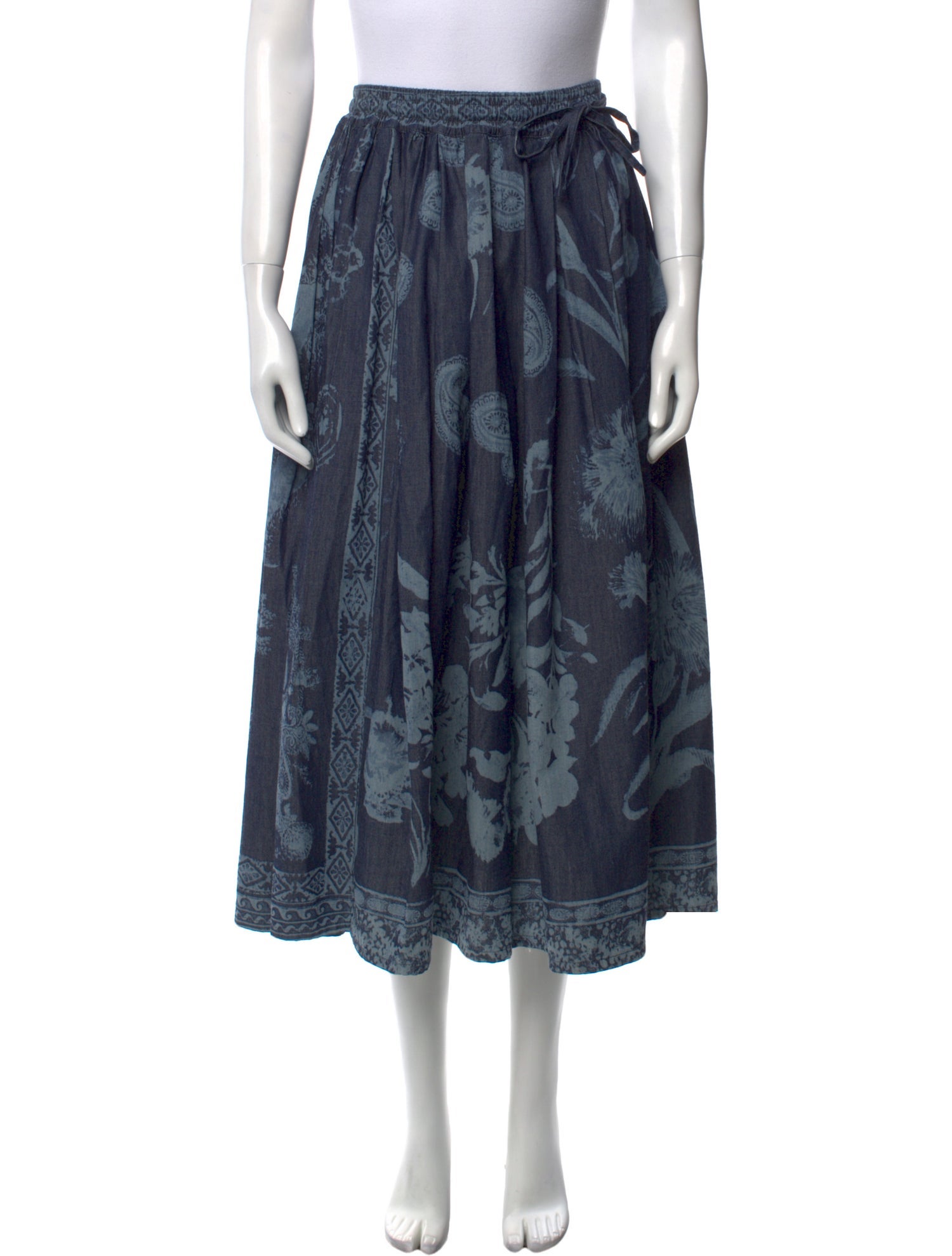 Christian Dior Printed Midi Length Skirt