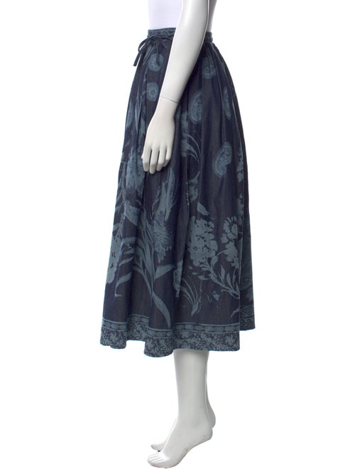 Christian Dior Printed Midi Length Skirt
