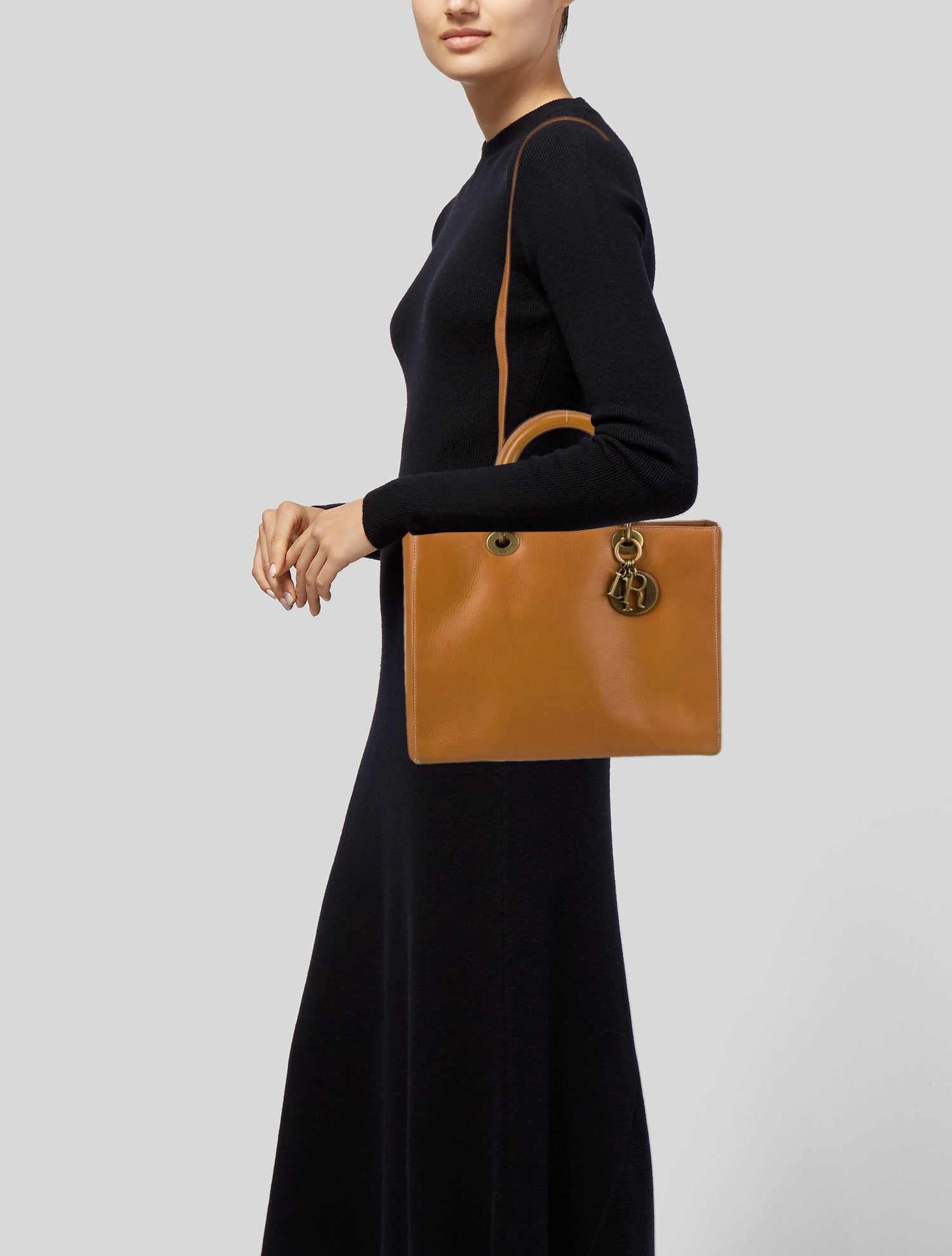 Christian Dior Leather Lady Dior Large Vintage