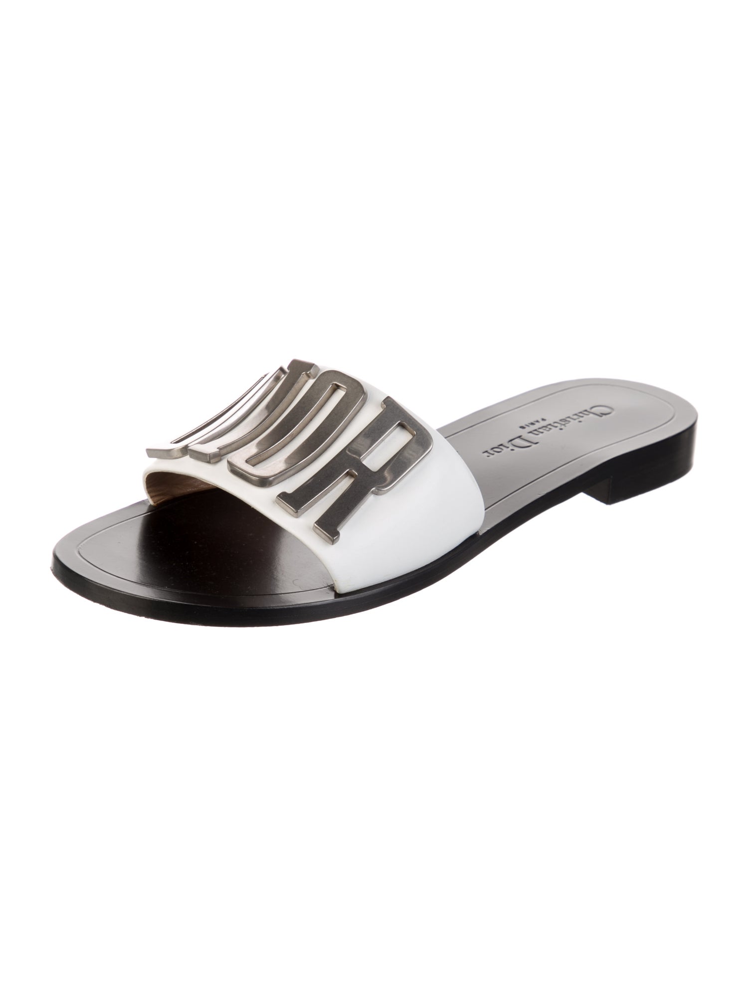 Christian Dior Leather Slides