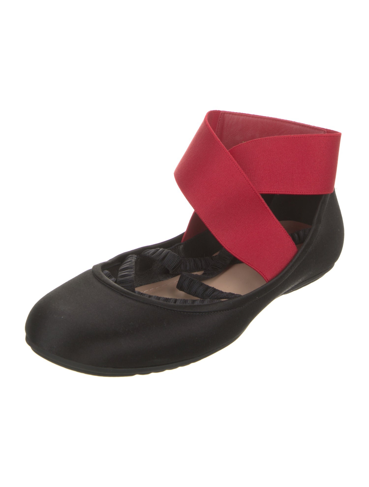 Christian Dior Colorblock Pattern Slingback Flats