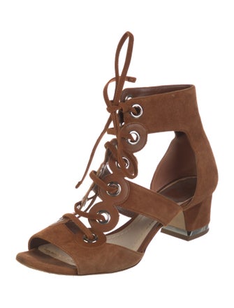 Christian Dior Suede Gladiator Sandals
