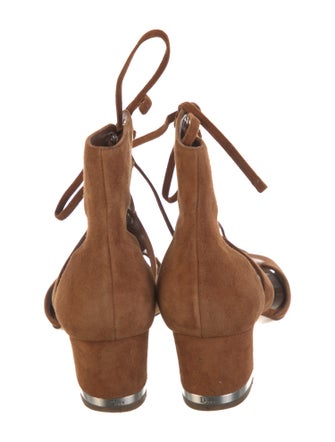 Christian Dior Suede Gladiator Sandals