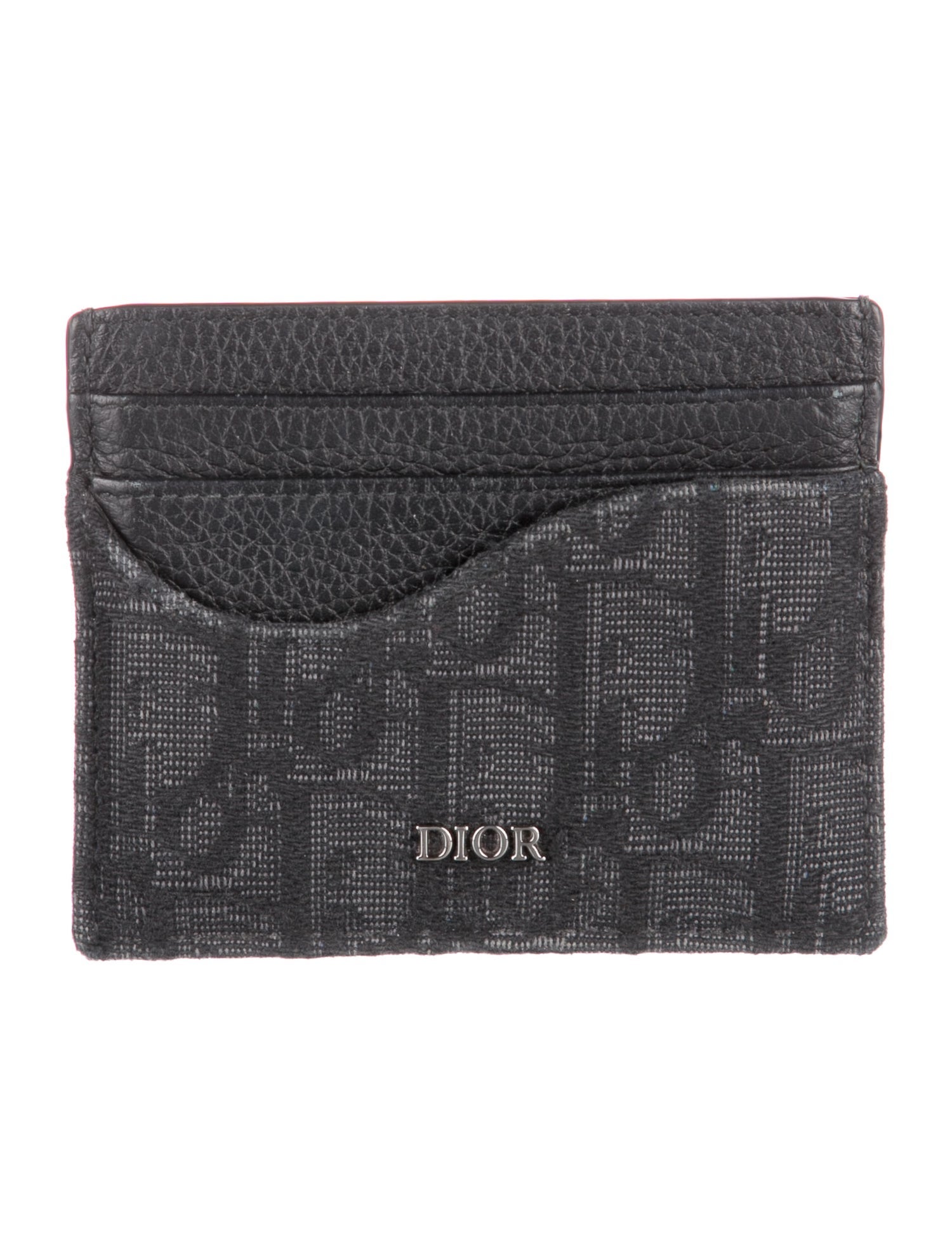 Christian Dior 2024 Oblique Jacquard Card Holder