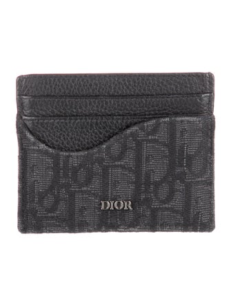 Christian Dior 2024 Oblique Jacquard Card Holder