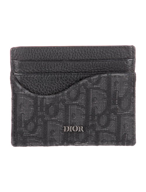 Christian Dior 2024 Oblique Jacquard Card Holder