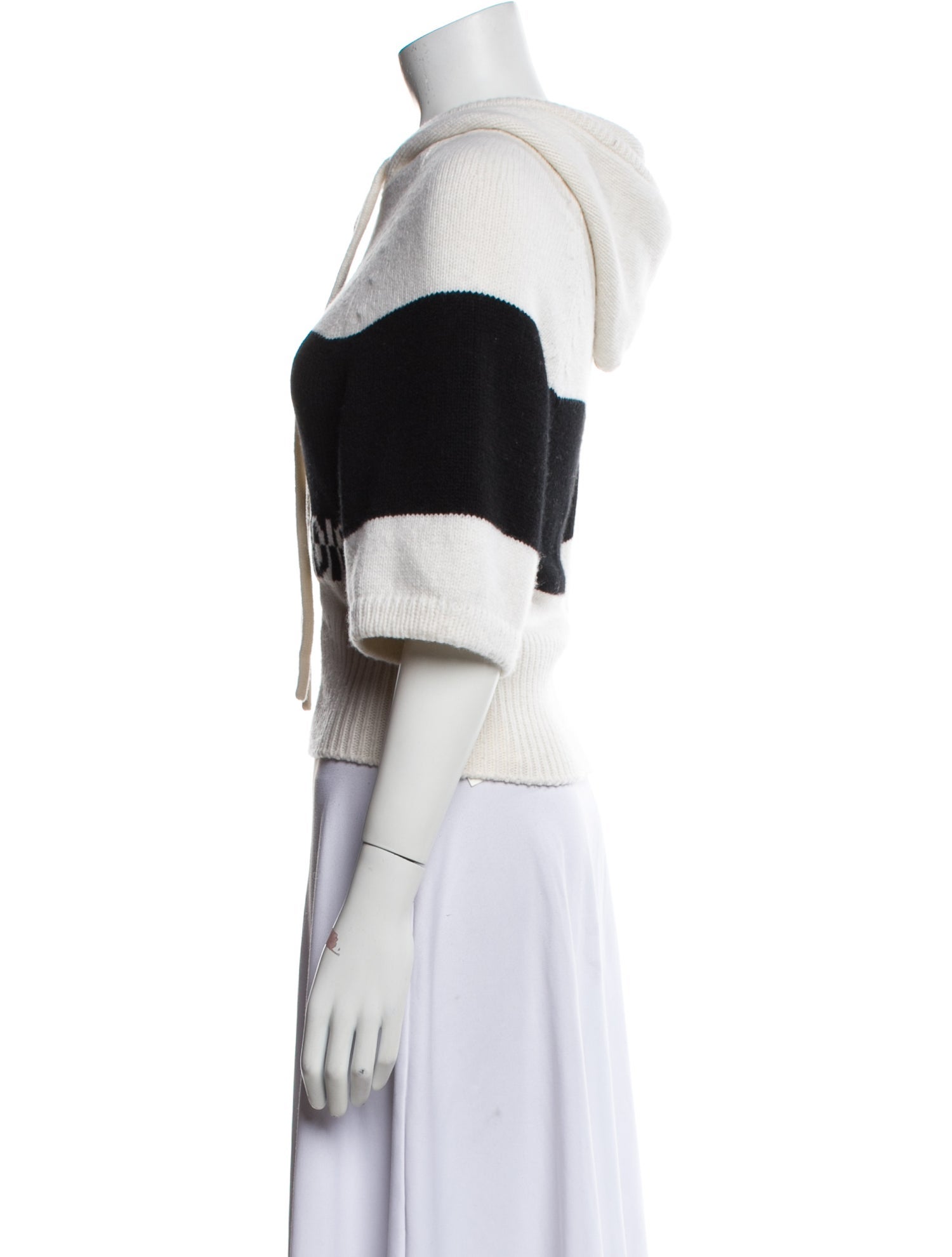 Christian Dior Wool Graphic Print Sweater