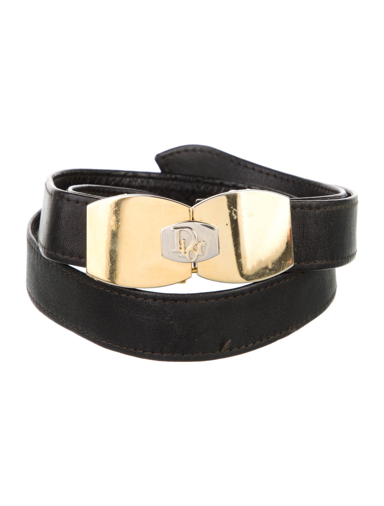 Christian Dior Vintage Skinny Belt