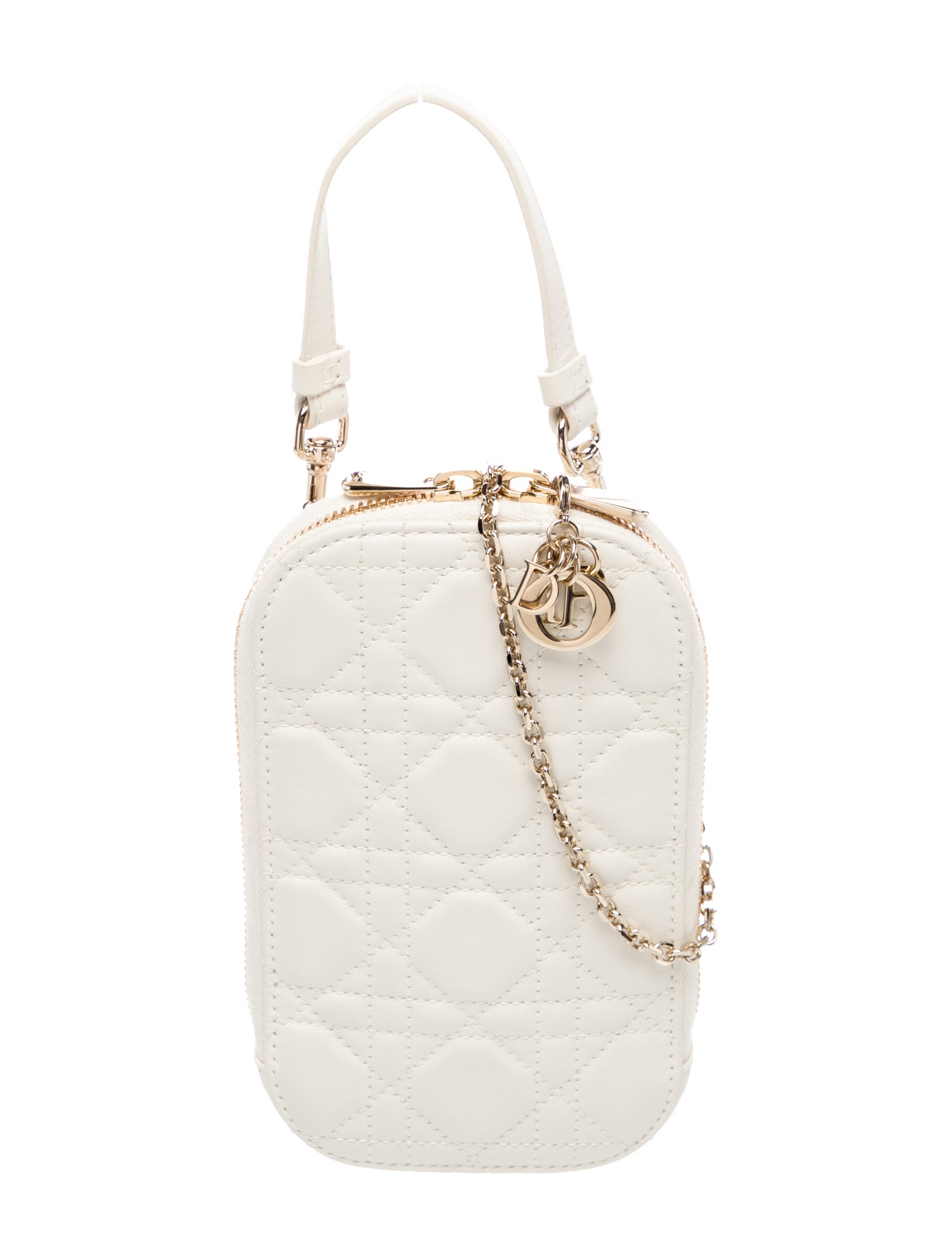 Christian Dior Leather Bucket Bag