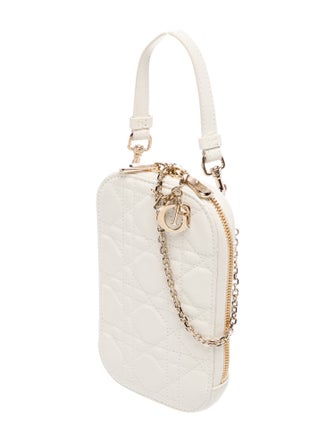 Christian Dior Leather Bucket Bag