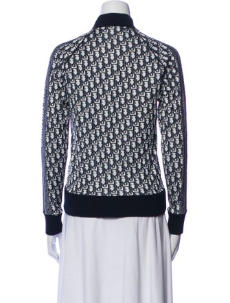 Christian Dior Floral Print Bomber Jacket