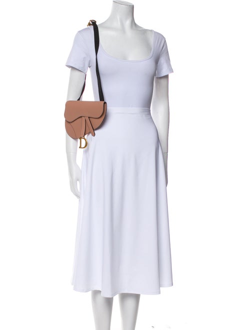 Christian Dior Leather Saddle