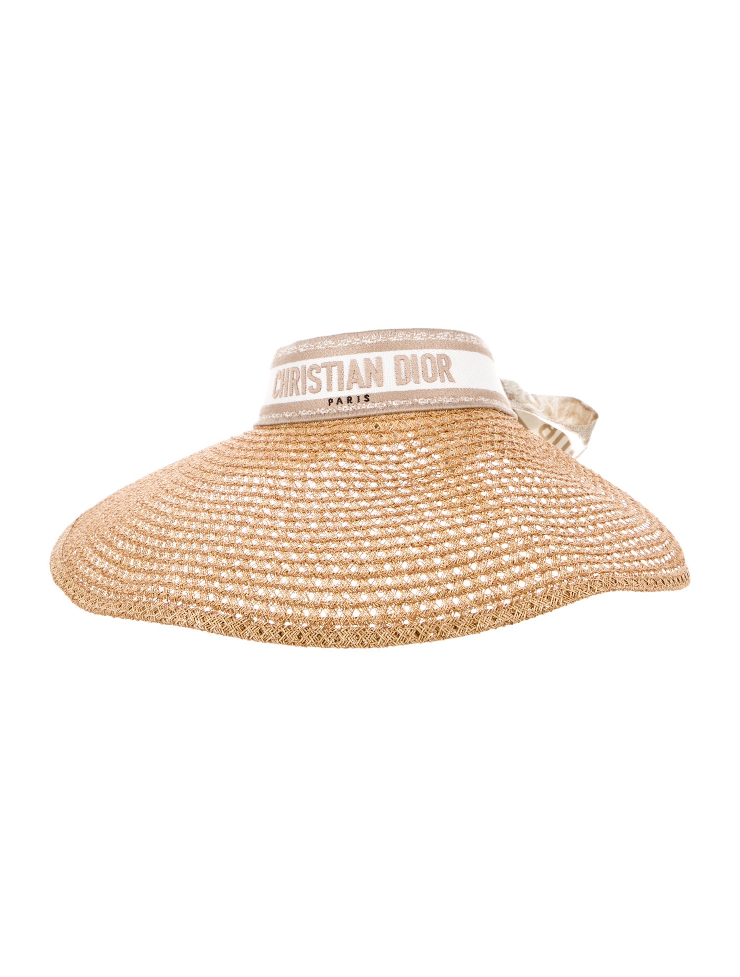 Christian Dior Dioriviera D-Ocean Straw Visor