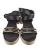 Christian Dior Leather Printed Espadrilles