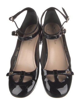 Christian Dior Patent Leather Mary Jane Flats
