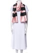 Christian Dior Silk Striped Scarf