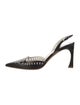 Christian Dior Leather Slingback Pumps