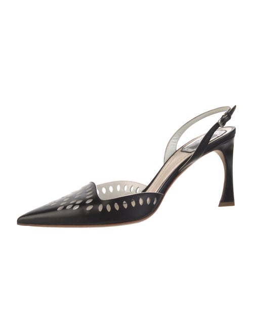 Christian Dior Leather Slingback Pumps