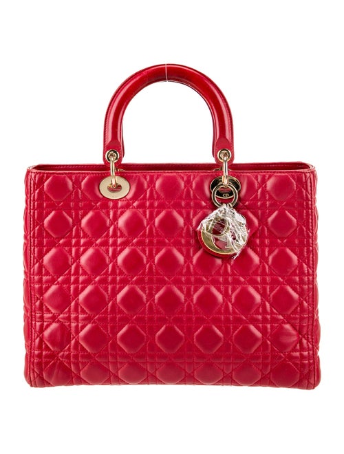 Christian Dior Cannage Lady Dior Large