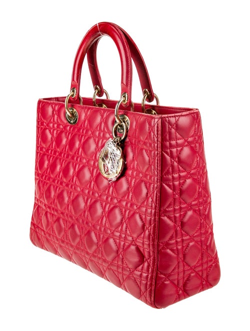 Christian Dior Cannage Lady Dior Large