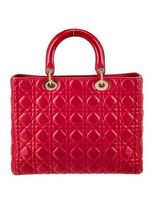 Christian Dior Cannage Lady Dior Large